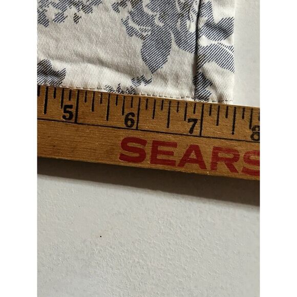 Lee Platinum Label Blue Blk White Capris Women’s 12 Medium EUC Back To School - Picture 8 of 11